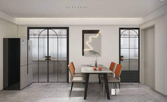 Arcadia Double Glass Doors