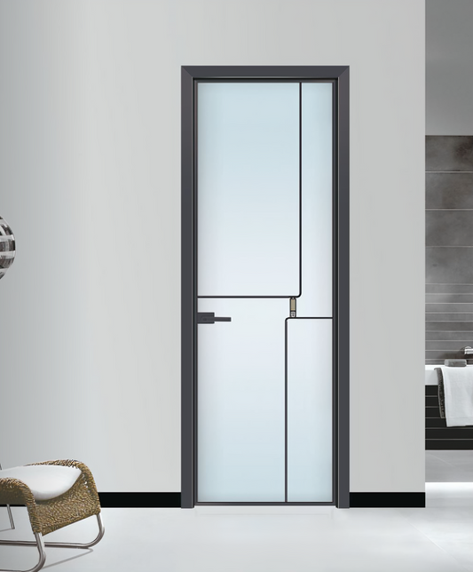 Angular Elegance Door