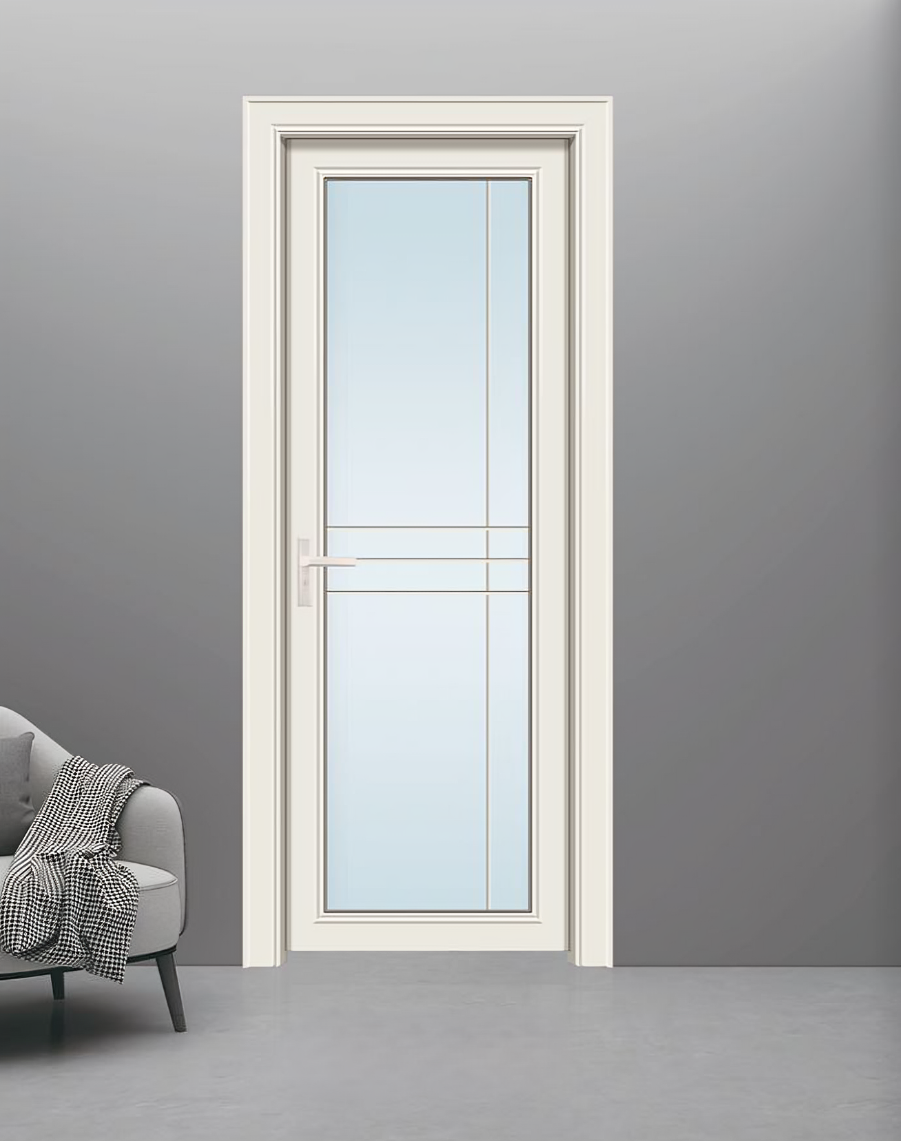 Contemporary Elegance Single Door